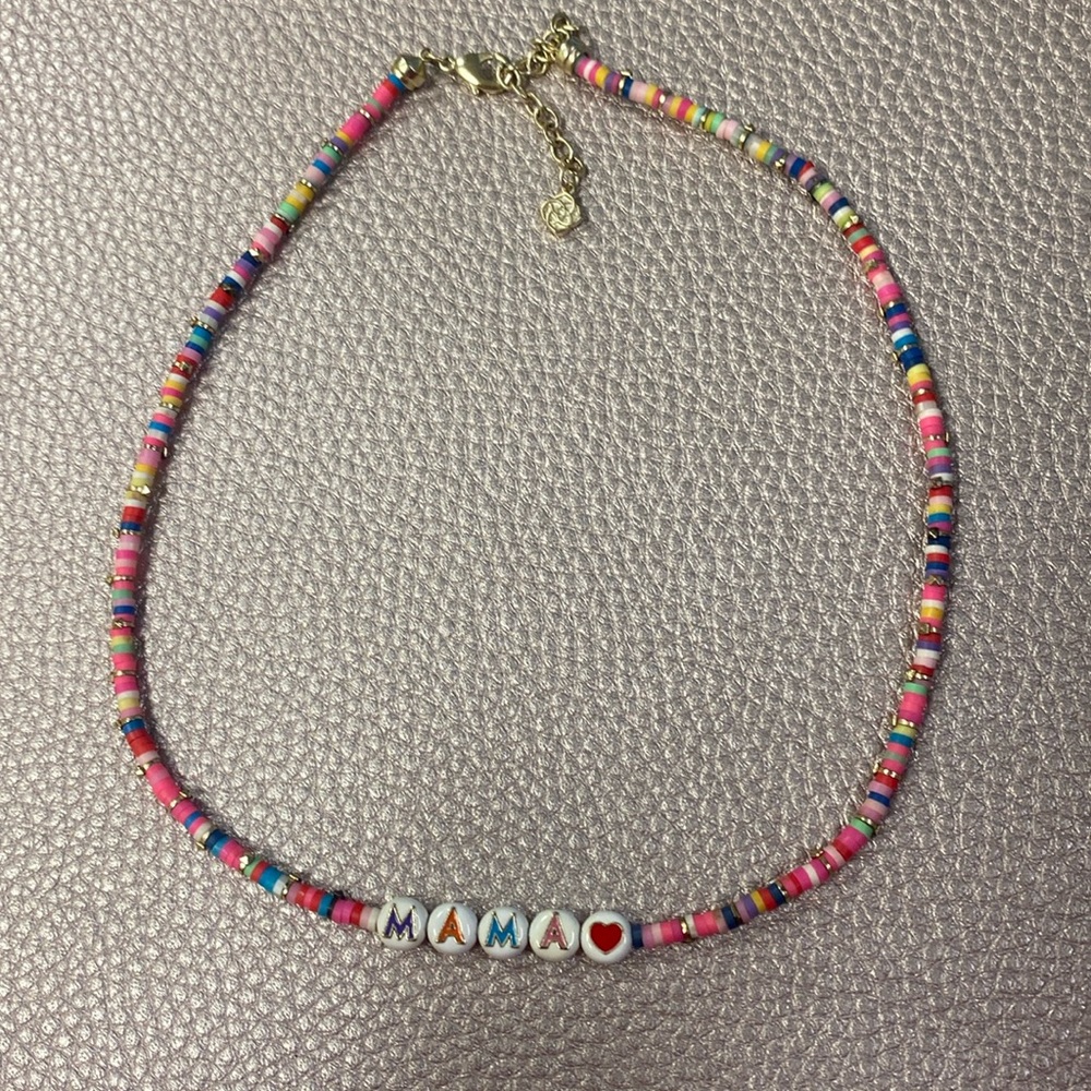Kendra Scott beaded mama necklace